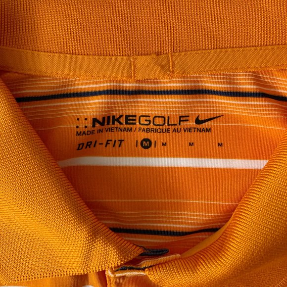 Nike Polo T Shirt Nike Golf Dri Fit US Size-M Mens - Picture 6 of 8